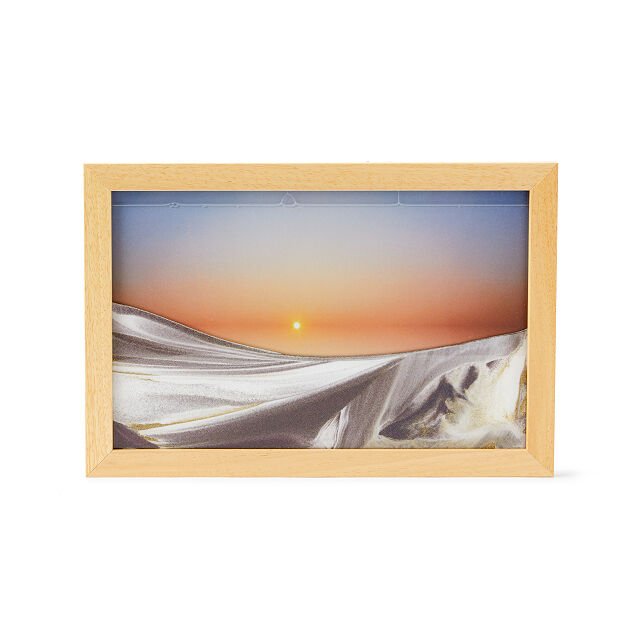 Sunset Scene Sand Art