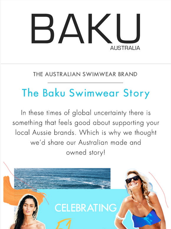 Baku The Australian Swimwear Brand The Baku Story Milled