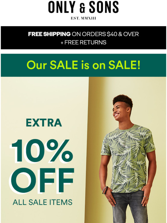 only and sons jeans canada