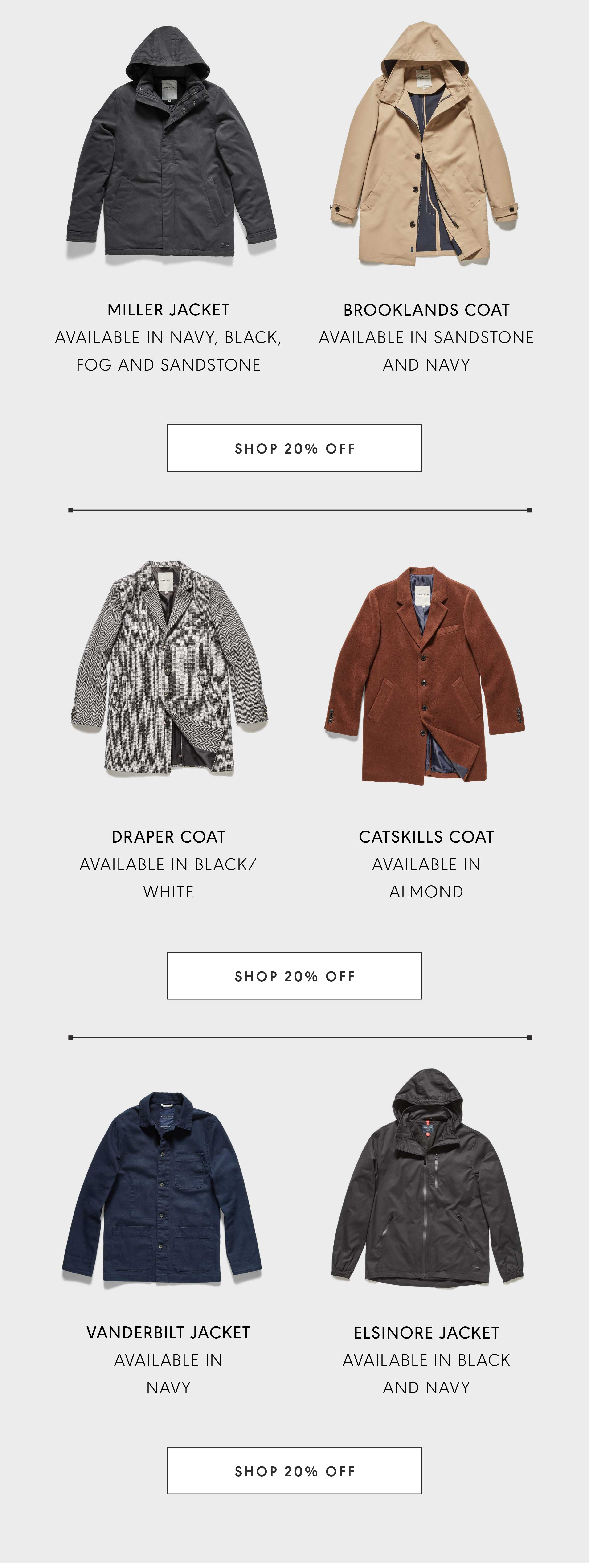 miller jacket academy brand