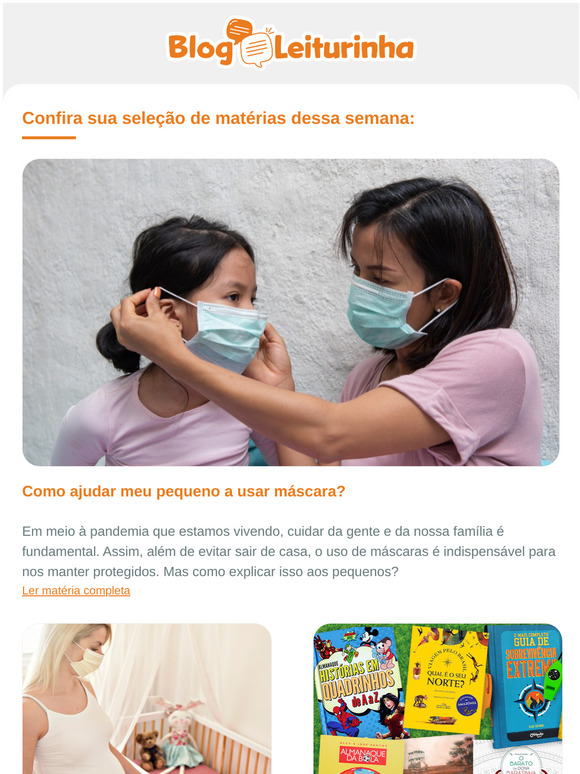 Como ajudar meu pequeno a usar máscara?