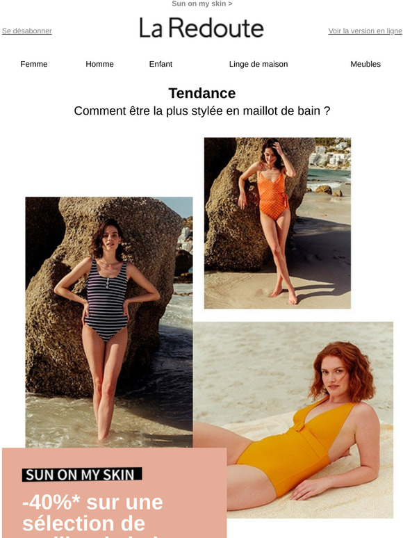 La Redoute Be Vague De Maillots De Bain Milled