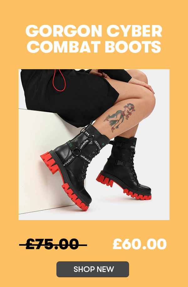 gorgon cyber combat boots