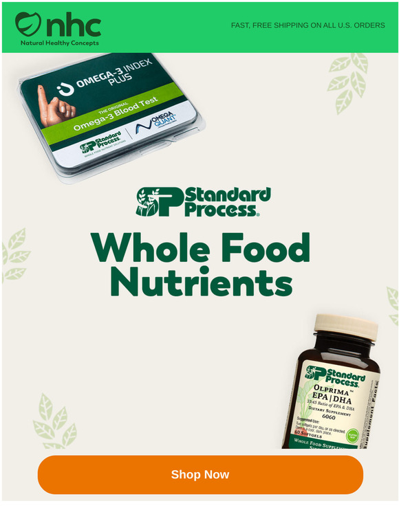 Natural Healthy Concepts Whole Food Nutrients by Standard Process Milled