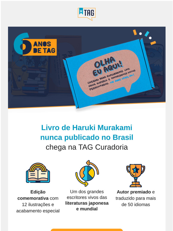 O livro esquecido de Murakami está aqui