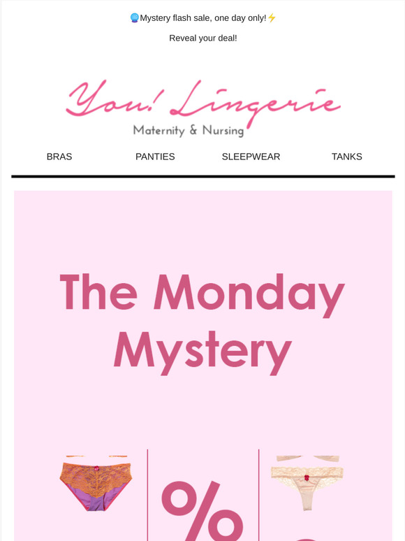 ⚡(Mystery) flash sale, 1 day only.