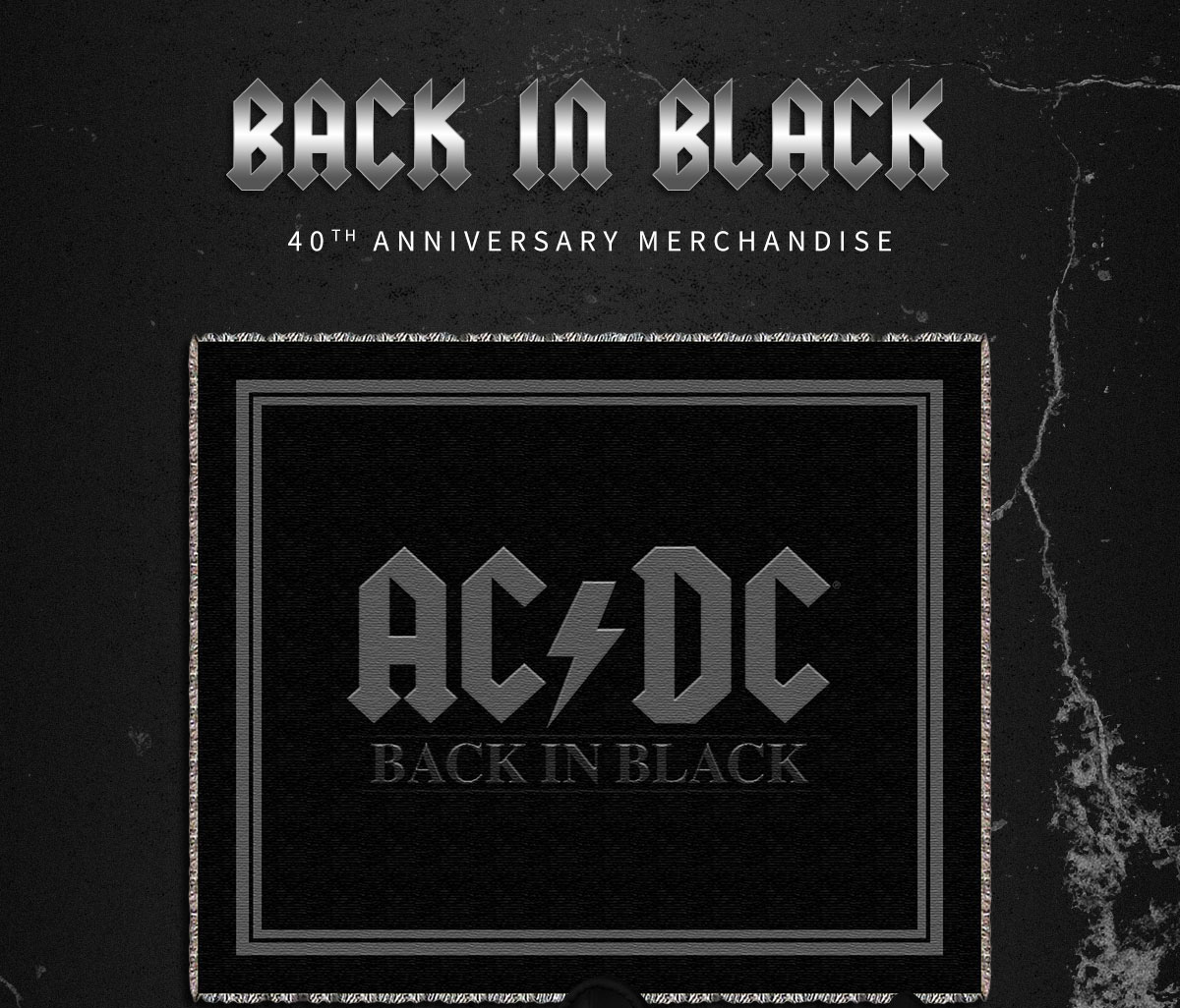 ac dc back in black 40th anniversary t shirt