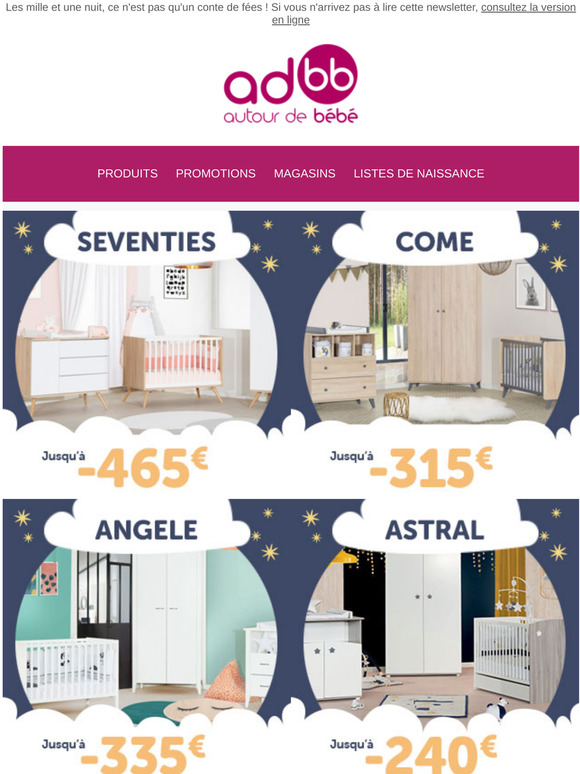 Autour De Bebe Jusqu A 465 Sur Notre Selection De Chambres Decouvrez Les Milled