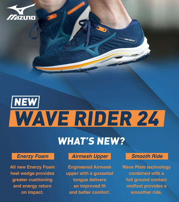 mizuno wave rider technology