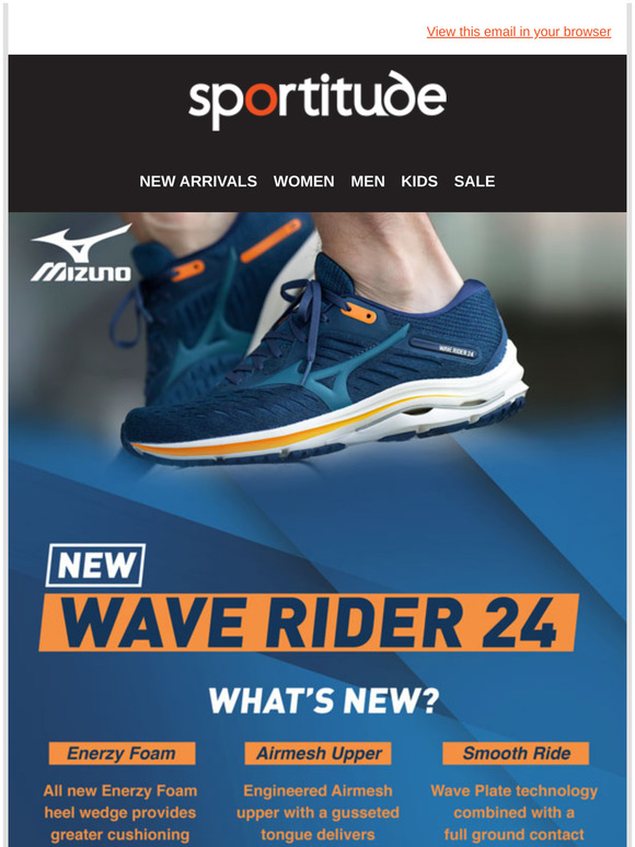 new mizuno wave rider