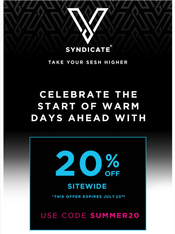 20% Off! Heat Up Your Summer Sesh