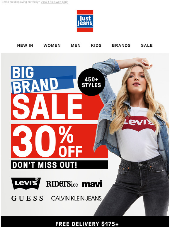 just jeans levis sale