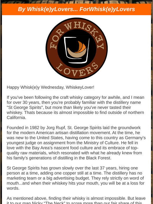 Bottoms Up WhiskeyLovers - Its Whiskey Wednesday: Have we got a preseale for you!