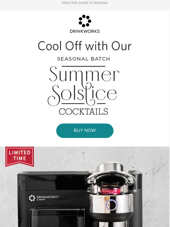 Drinkworks: Celebrate summer with our 