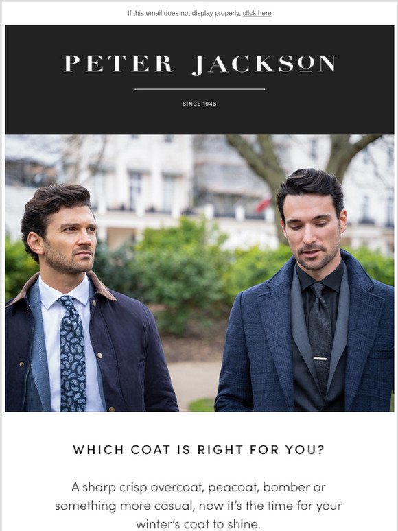 peter jackson overcoat