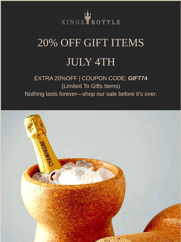 Extra 20%OFF For Gift Items