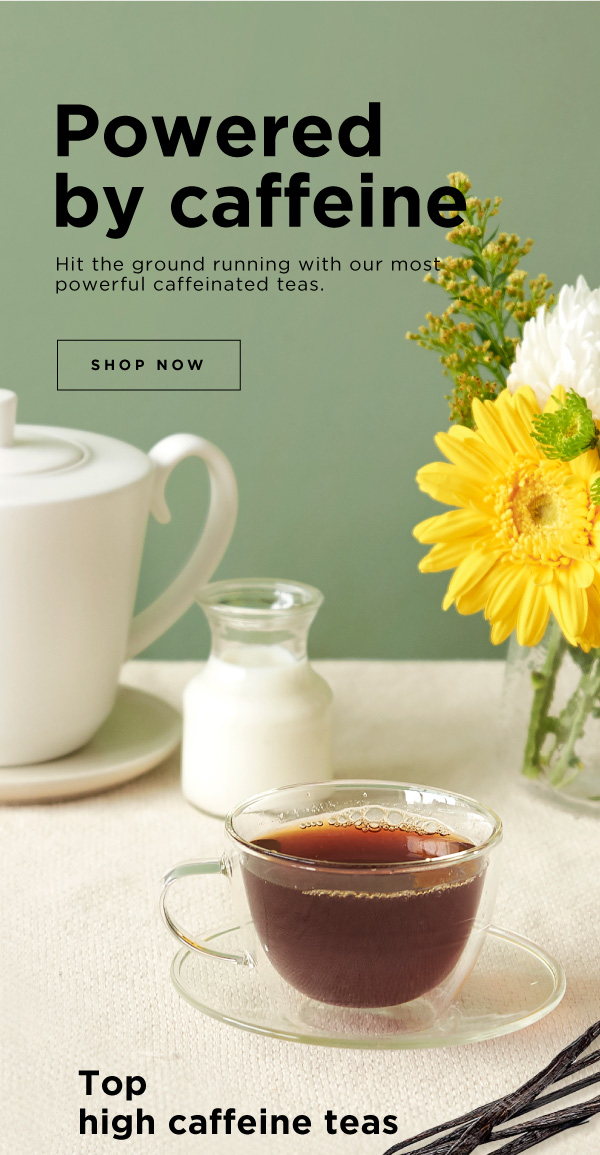 Davidstea High Caffeine Tea For You Me Milled