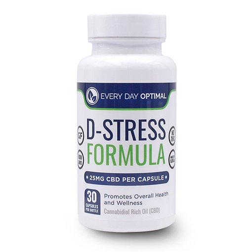Image of D-Stress CBD Capsules