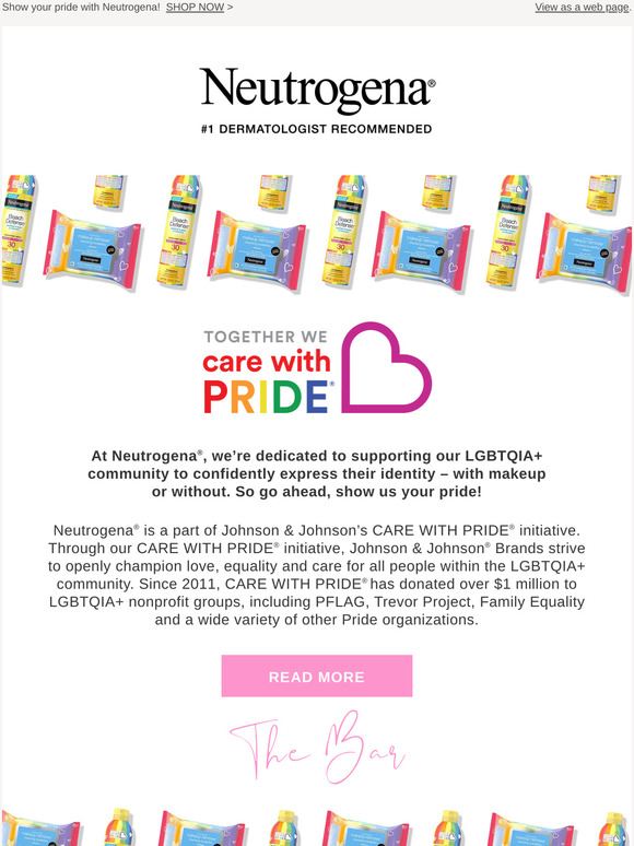 neutrogena pride wipes