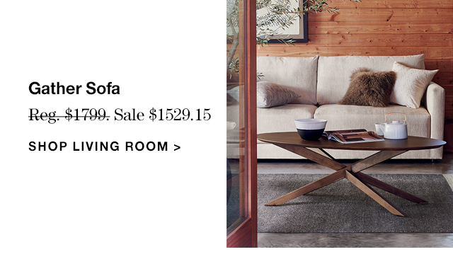 Crate And Barrel 3 Days Left Furniture Flash Sale Milled