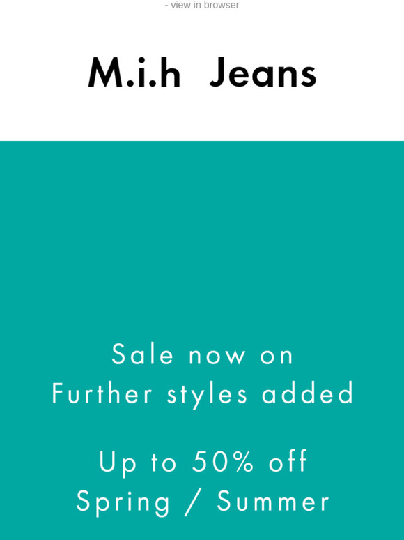   Sale continues, further lines added