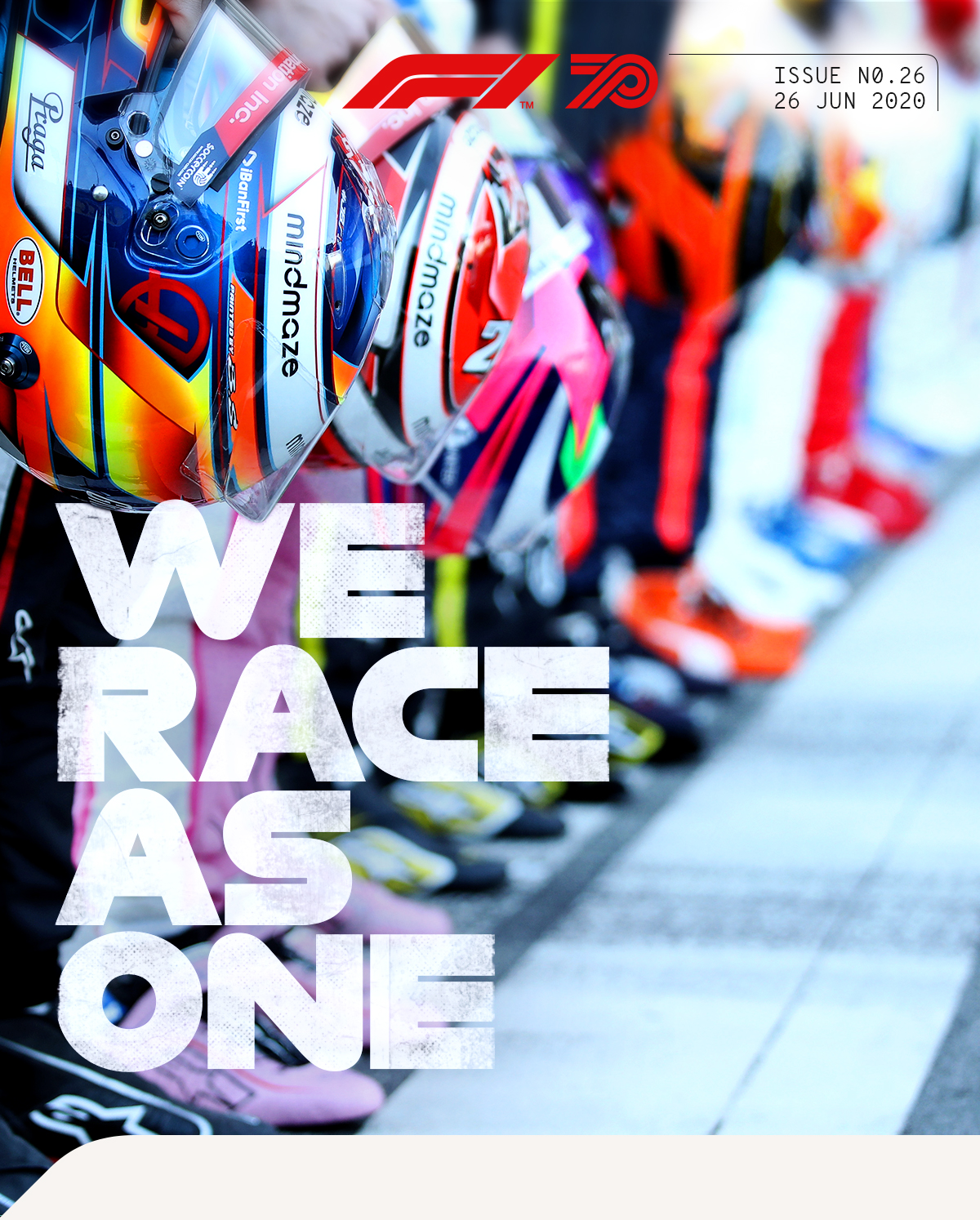 we race as one logo