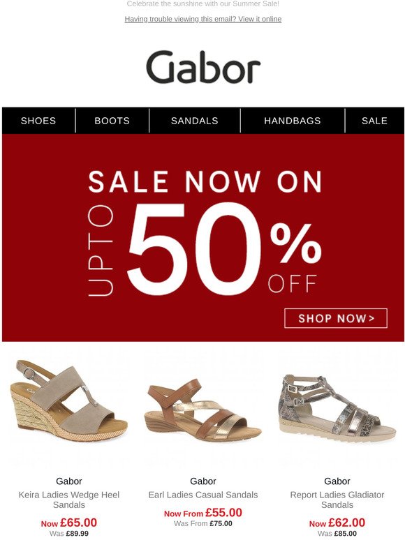 Shop for Gabor  Womens  online at Freemans