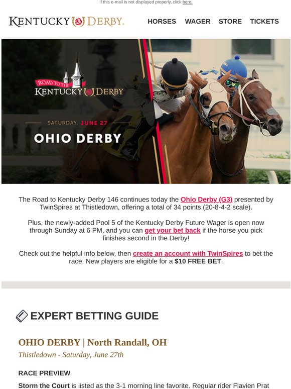 Betting Guide: Ohio Derby