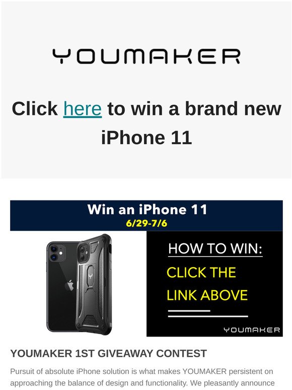 Click to Win Brand New iPhone 11😍
