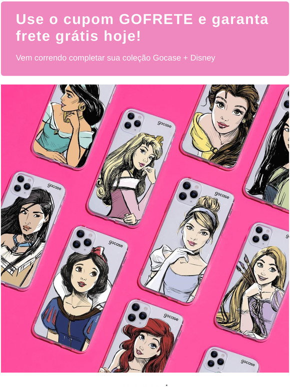 Gocase : Exclusividade: Frete GRÁTIS em toda coleção Disney 💘 | Milled