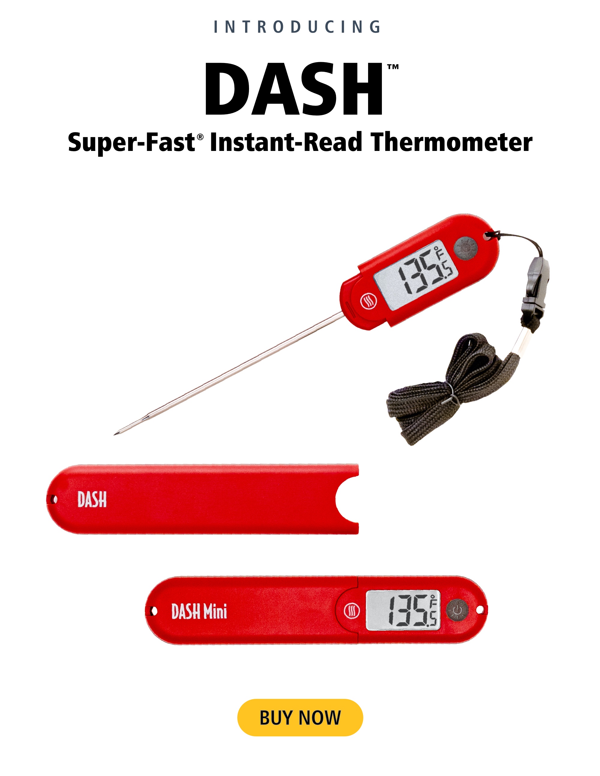 ThermoWorks New! DASH SuperFast Thermometer Milled