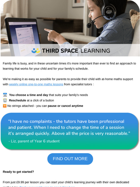 We're making home learning as easy as possible