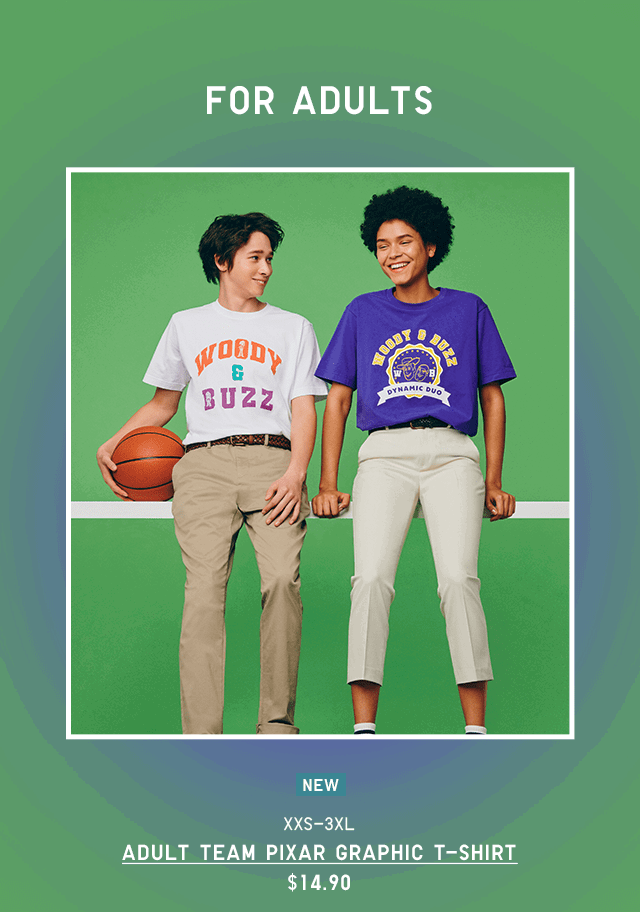 UNIQLO: NEW TEAM PIXAR tees are here 