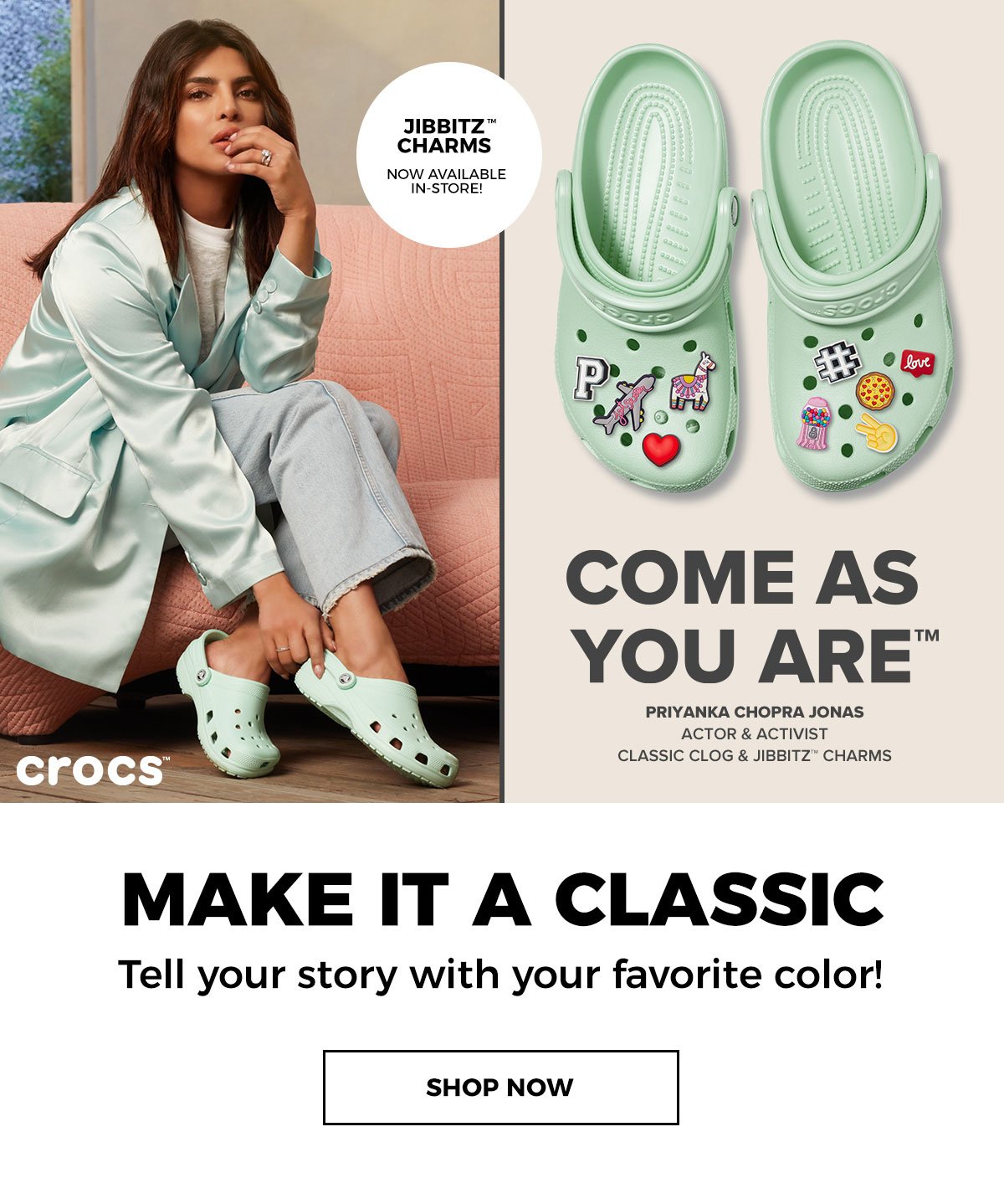 crocs charms in store