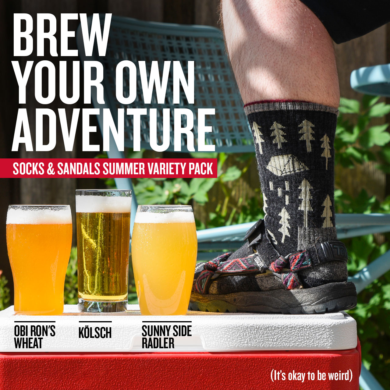 Northern Brewer Home Brewing Supplies Socks and Sandals Summer Beer
