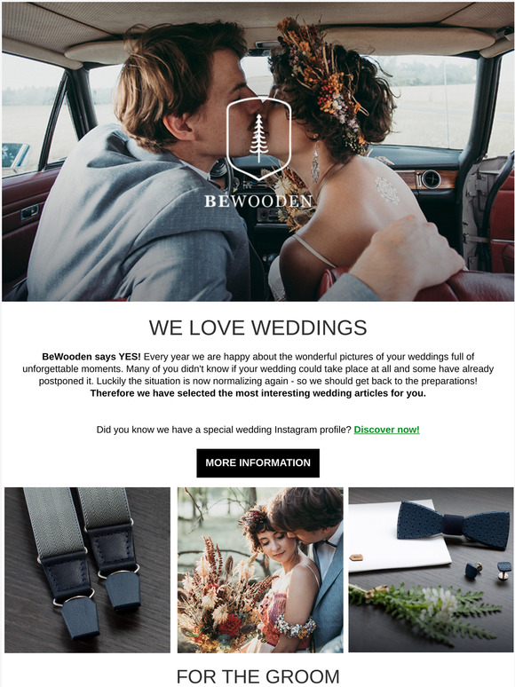 We love weddings!