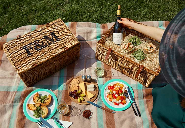 Fortnum Mason New Summer Hampers Milled