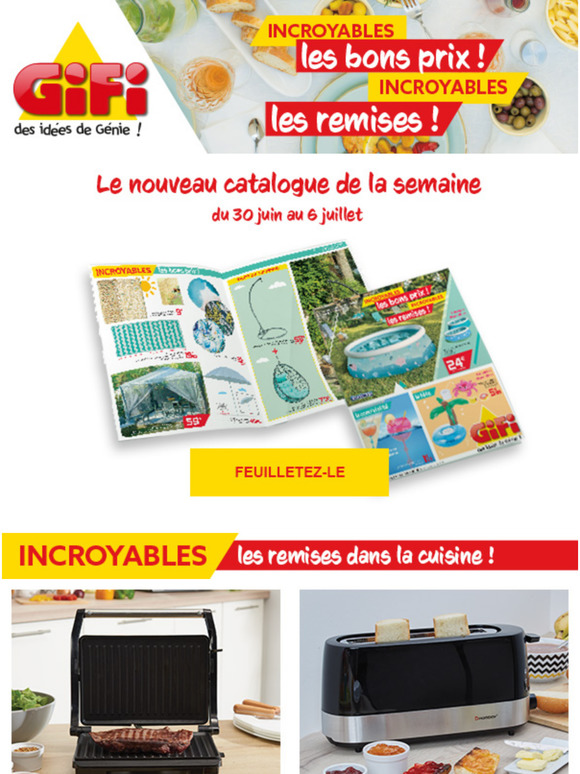 GiFi: Nouveau catalogue disponible en ligne ! | Milled