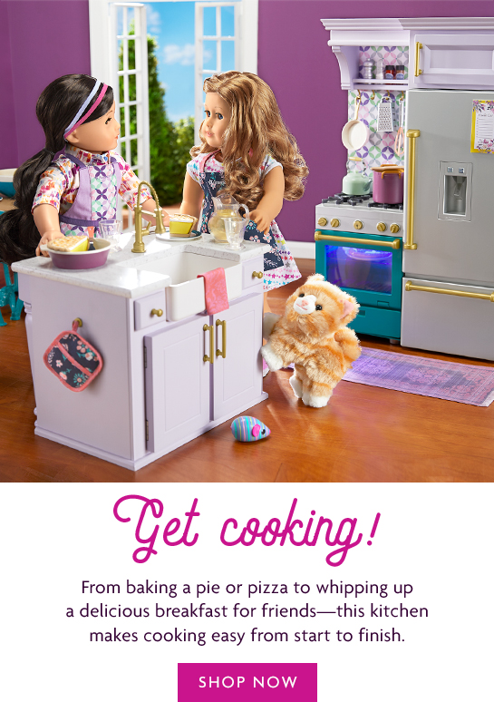 American Girl Ready To See Your Dream Kitchen Milled