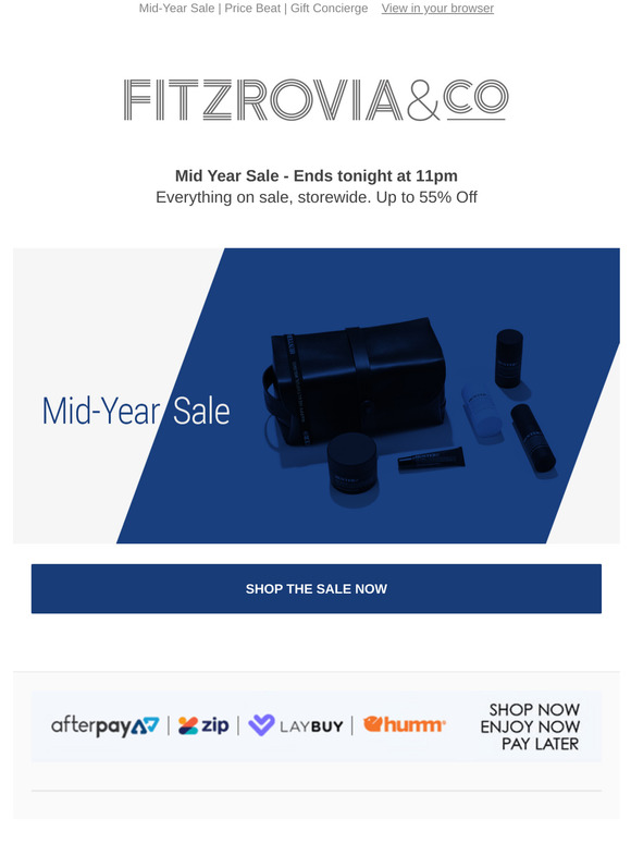 Our Mid-Year Sale Ends Tonight at 11pm