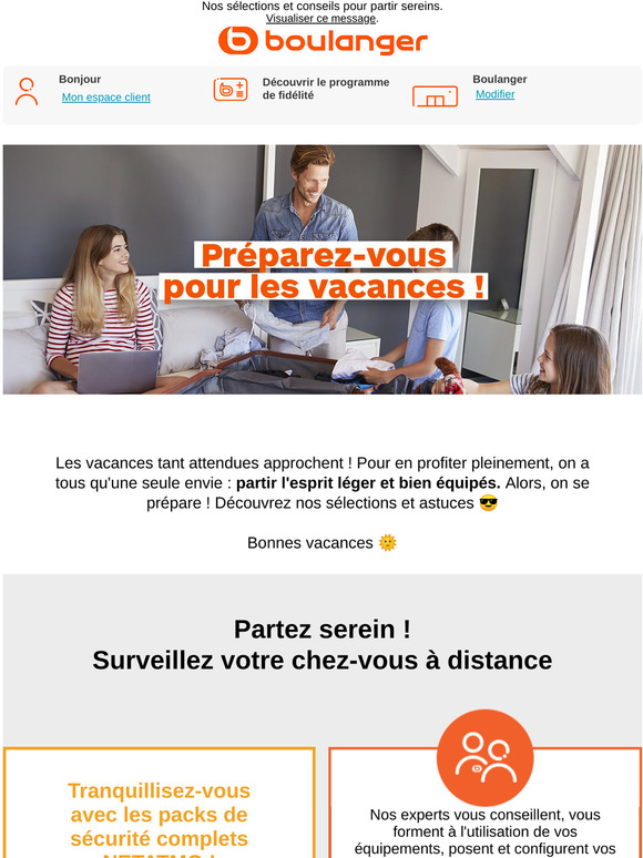Les vacances approchent 🤗 On se prépare !