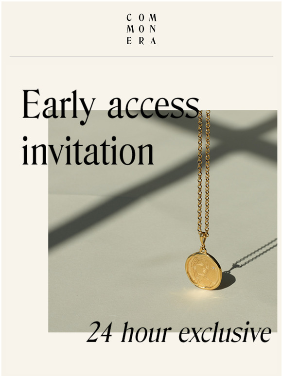 Early access invitation to our Summer Sale✨