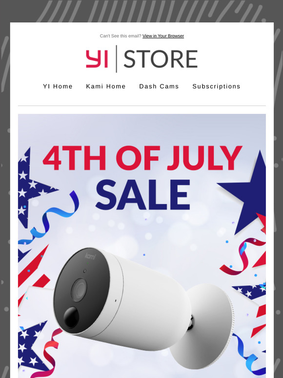 Get ready for Independence day with our 4th July sale