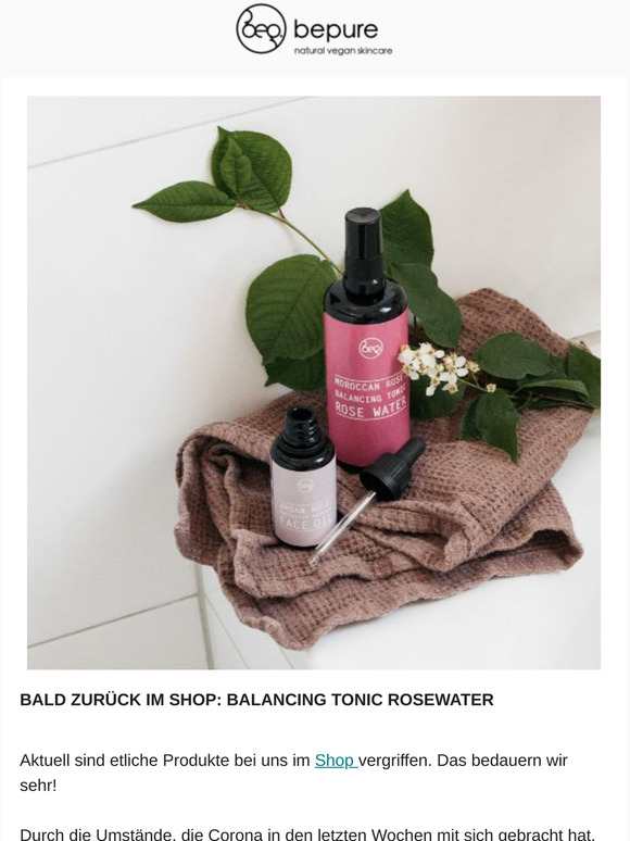 ROSENWASSER bald zurück in Shop