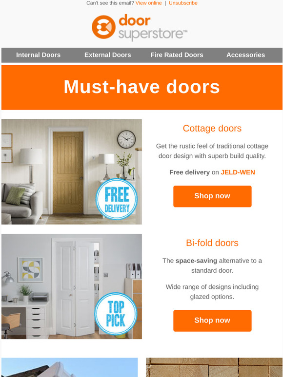 Door Superstore Musthave doors Milled