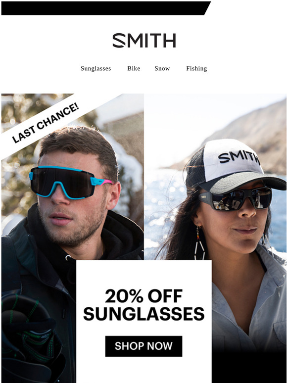 Smith Optics Take 20 Off Sunglasses Plus Free Expedited Shipping Milled