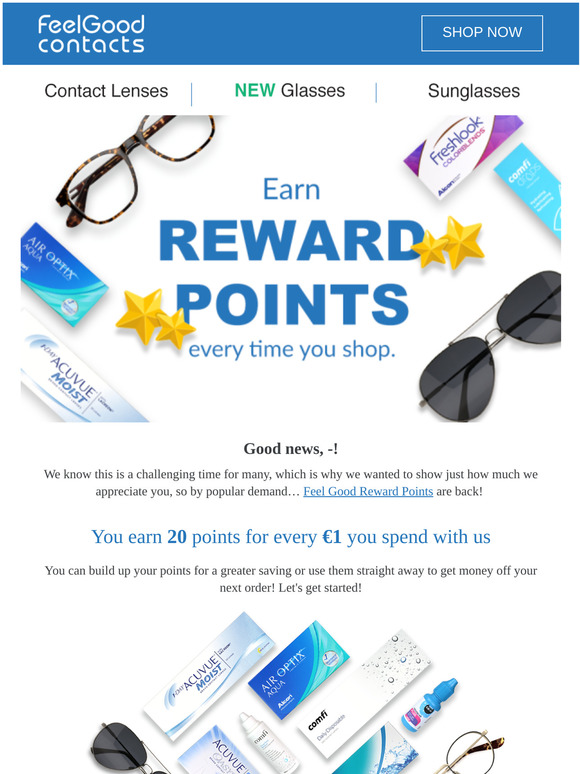 Save 10%, plus reward points are BACK 🙌