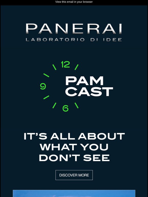 Immerse Yourself in the Panerai Universe with PAMCAST