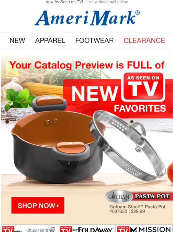 AmeriMark Your Catalog Preview is FULL of New As Seen on TV Favorites
