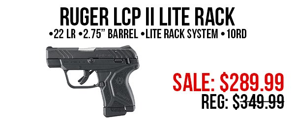 Ruger LCP II Lite Rack